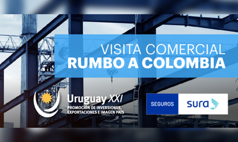 Visita comercial "Rumbo a Colombia" en noviembre de 2021.
