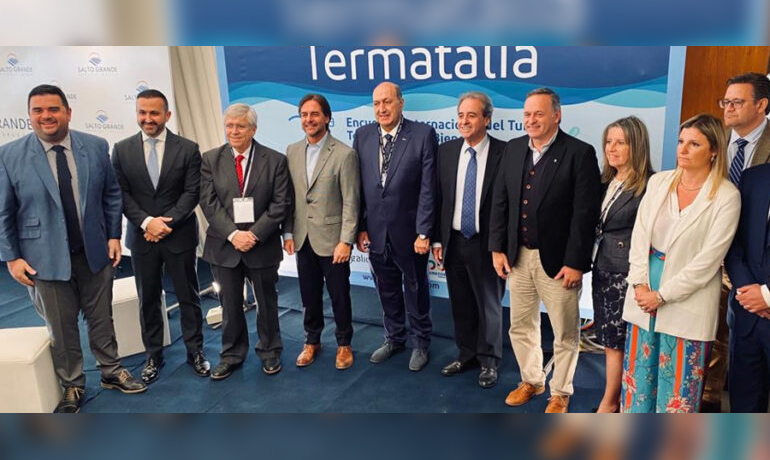 El Intendente Nicolás Olivera y el Presidente Luis Lacalle Pou encabezaron apertura de Termatalia 2023